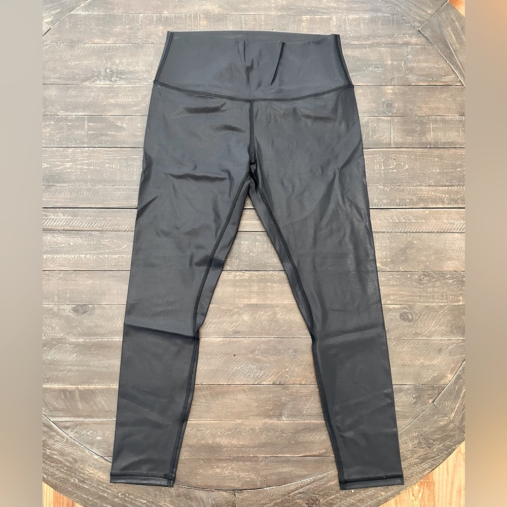 Pink Lily Faux Leather Leggings